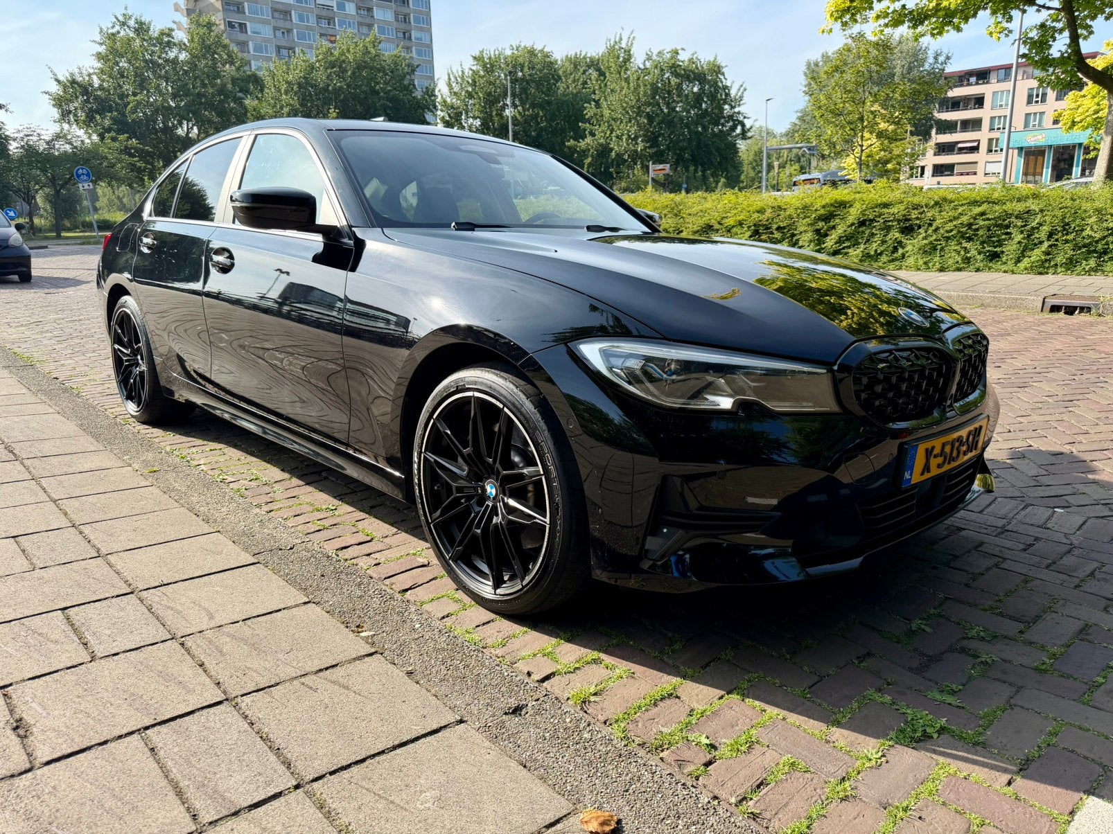BMW 3 serie AUT 330e G20 HUD Harman Kardon Adaptive Cruise, Automaat, Zwart, Zwart, Sedan