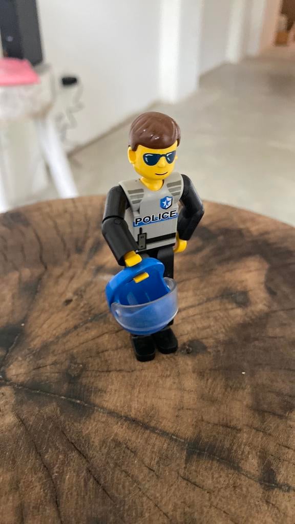 Lego Technic Tech029A Figures Poppetjes Police, Ophalen of Verzenden, Zo goed als nieuw