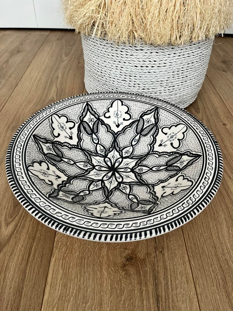 Handbeschilderde schaal, Ophalen of Verzenden, Nieuw, Overige stijlen, Schaal of Schalen