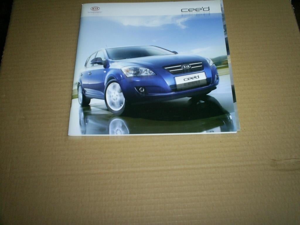 Kia Cee'd [ ceed ] + Prijslijst + Accessoires 2006 / 2007, Verzenden, Zo goed als nieuw, Overige merken