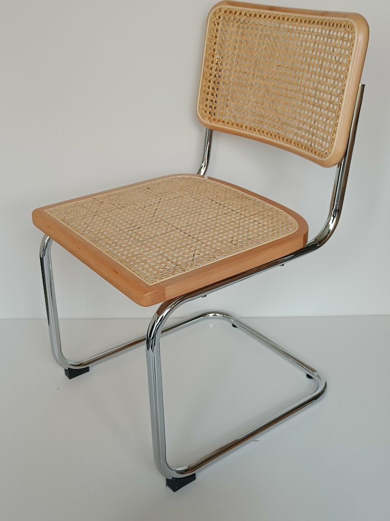8x Thonet stijl Cesca Breuer eetkamer stoel beuken webbing, Huis en Inrichting, Hout, Nieuw, Ophalen of Verzenden, Vijf, Zes of meer stoelen