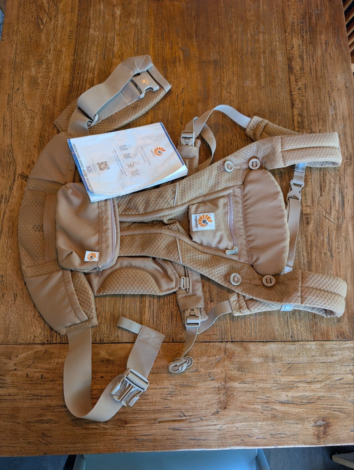 Ergobaby Omni Breeze Draagzak - Zo goed als nieuw, Ophalen, Zo goed als nieuw, Buik, Rug of Zij, Draagzak