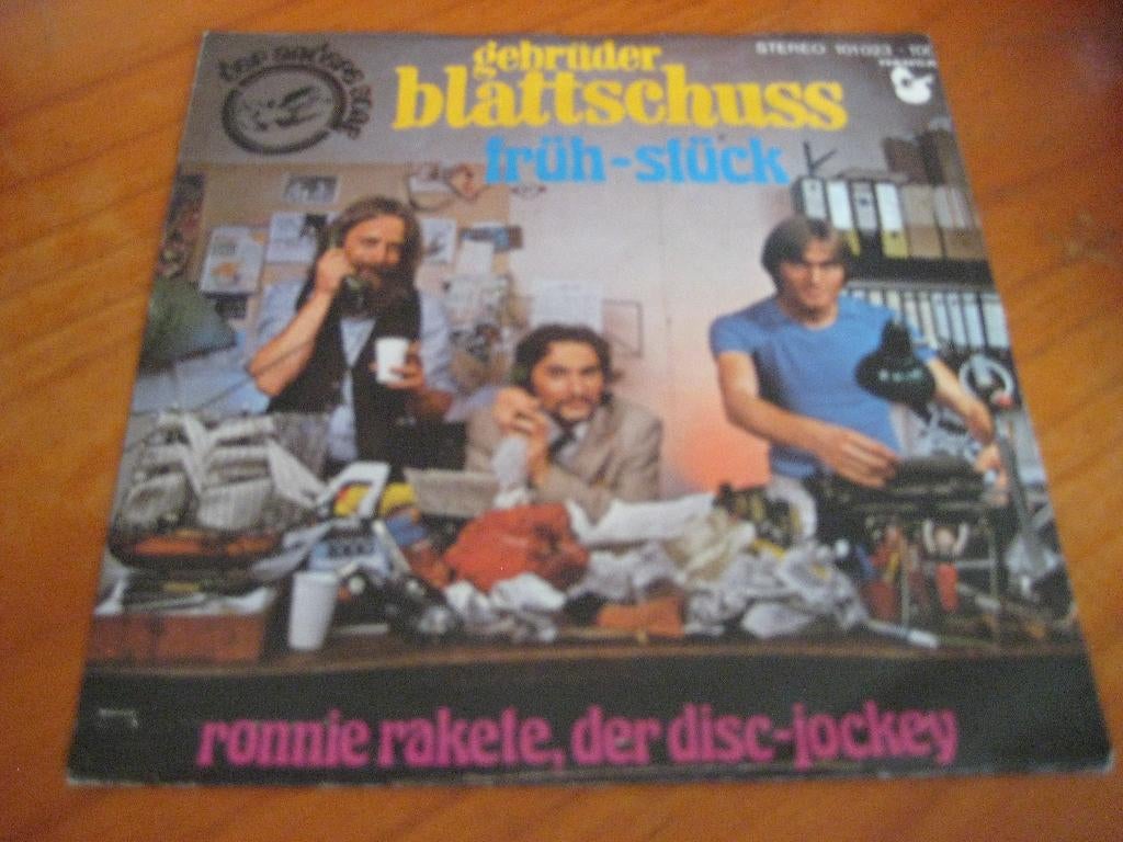 Gebrüder Blattschuss: Früh-Stück, Ophalen of Verzenden, Zo goed als nieuw, Nederlandstalig, Single