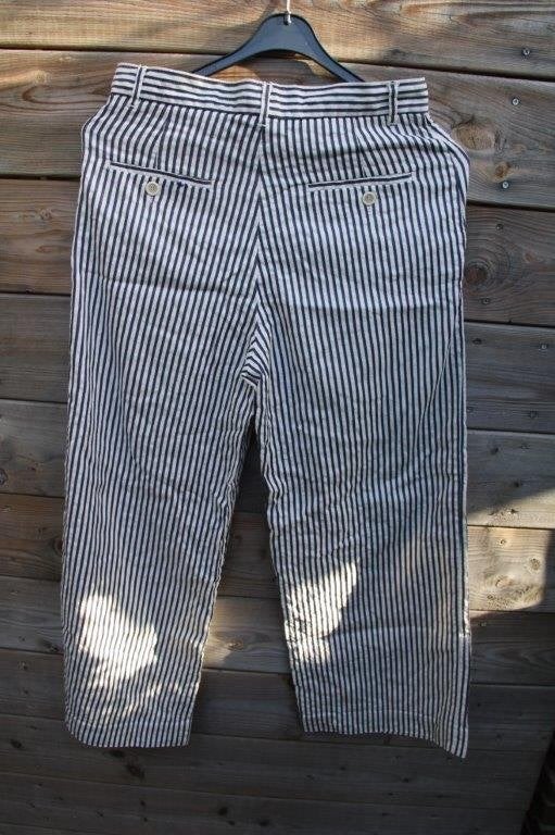 Broek gestreept Max Mara mt 36 Vaste prijs, Kleding | Dames, Overige kleuren, Max Mara, Ophalen of Verzenden, Zo goed als nieuw