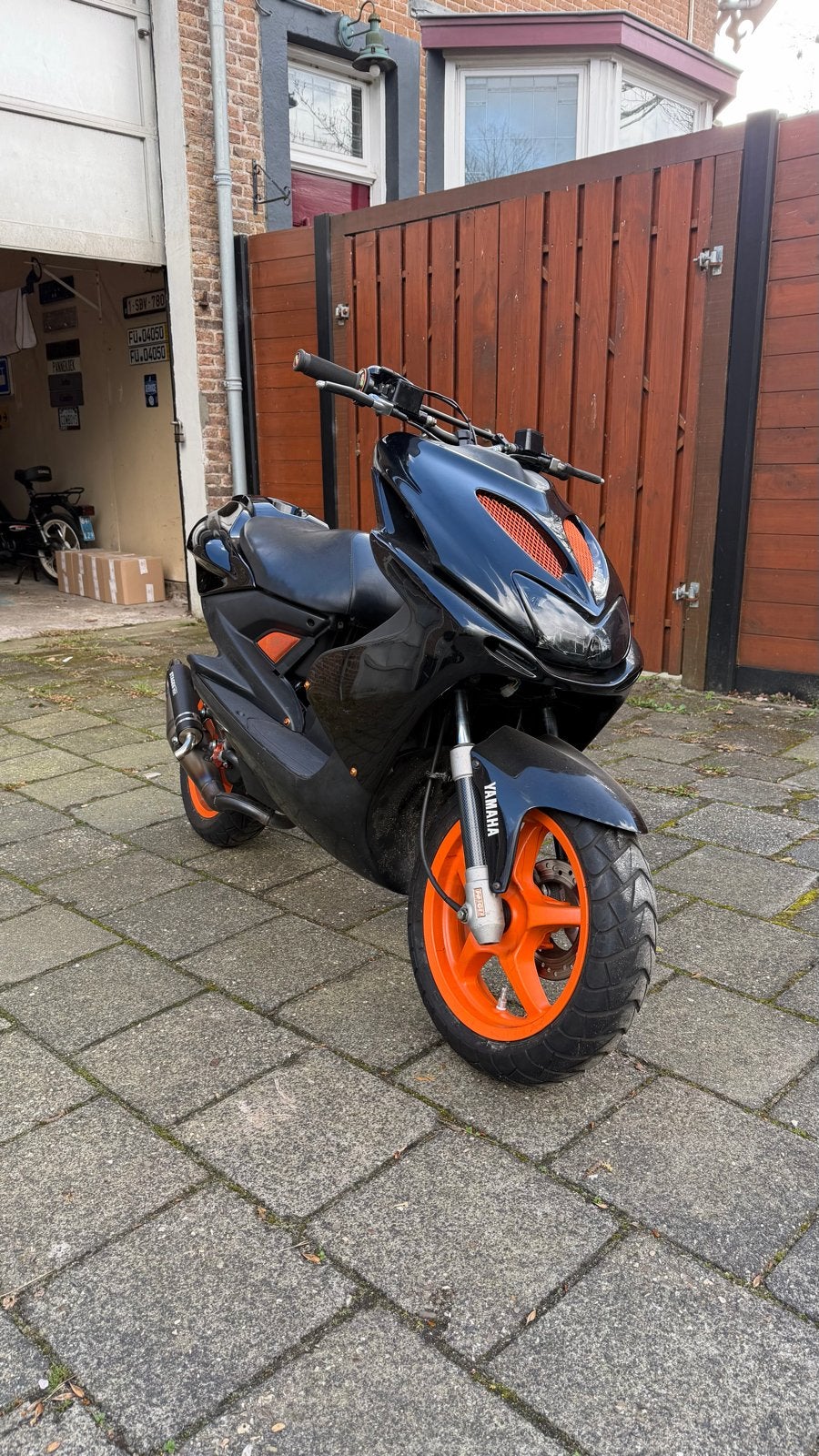 Yamaha Aerox 2005 - 70cc stage 6 alles nieuw, Fietsen en Brommers, Scooters | Yamaha, Ophalen, Tweetakt, Gebruikt, Aerox
