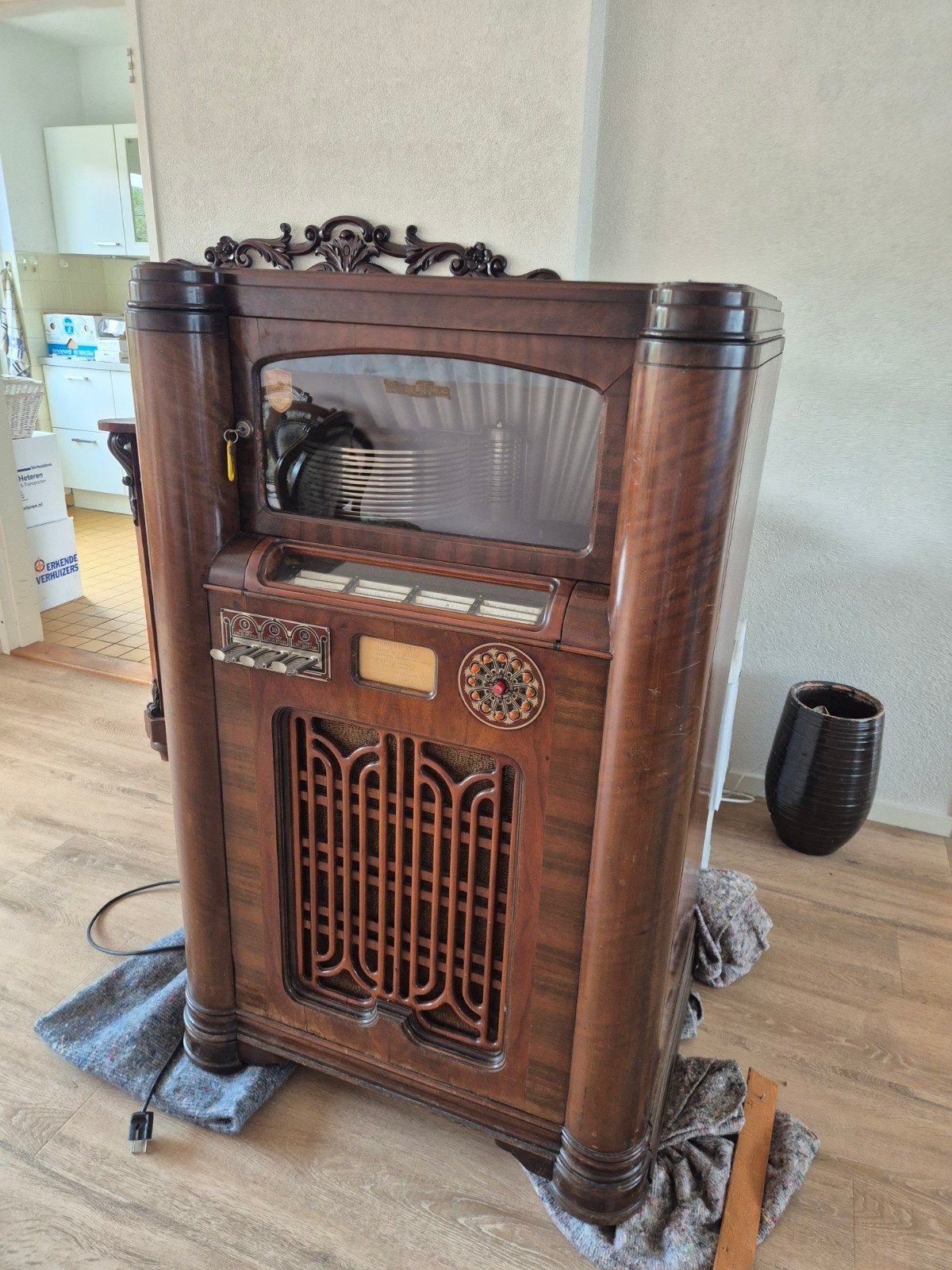 Wurlitzer Simplex Multi-Selector Jukebox Model 412, Ophalen, Gebruikt, 1970 tot heden, Wurlitzer
