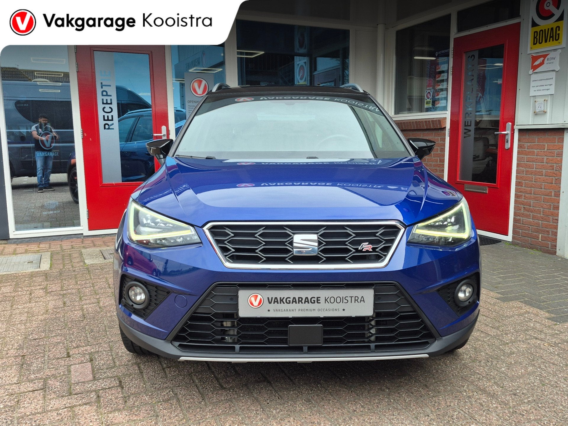 Seat Arona FR Business Intense|Beats|ACC|Carplay|Camera, Auto's, 12 maanden, Blauw, Bedrijf, SUV of Terreinwagen