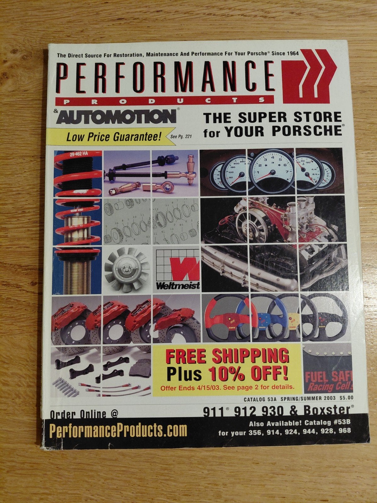 Performance Products & Automation Catalogus Porsche, Ophalen, Porsche