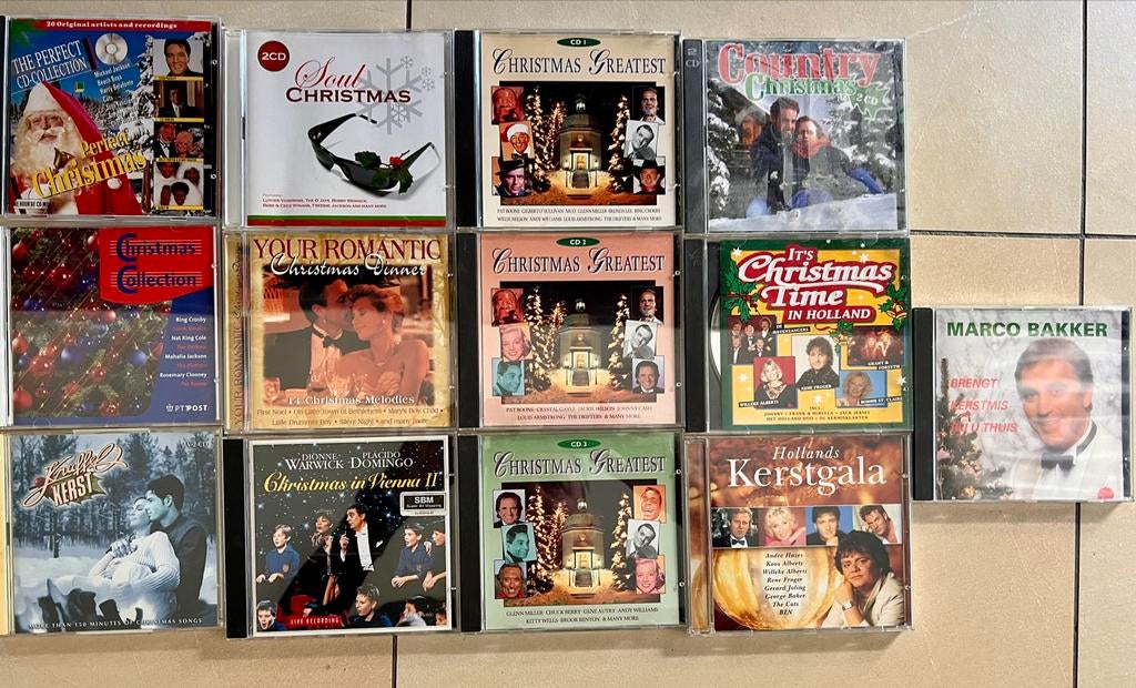 MOET WEG!!!   13 Kerst CD's - diverse muziekgenres, Ophalen of Verzenden, Gebruikt, Kerst