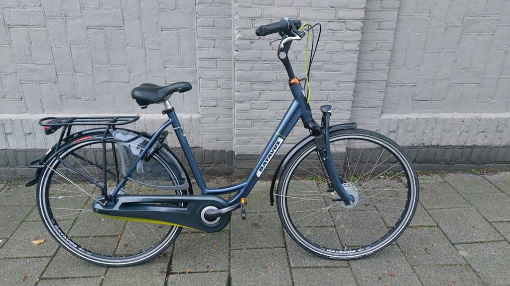 Dames fiets als nieuw, 53 tot 56 cm, Ophalen of Verzenden, Zo goed als nieuw, Batavus