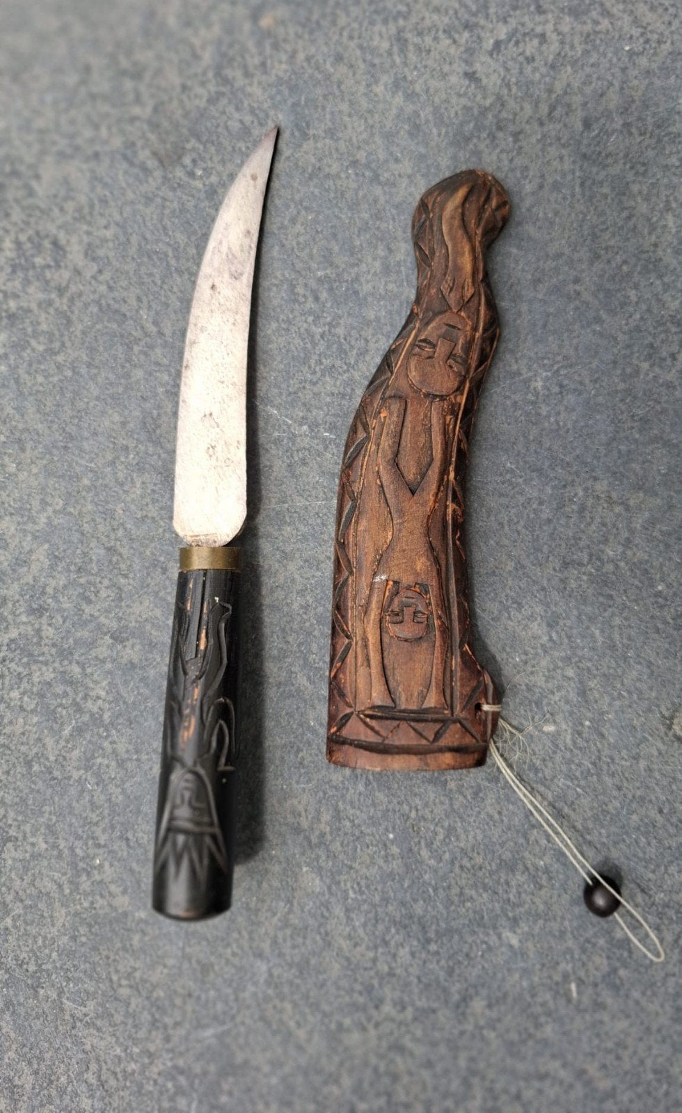 Aziatische dolk van de Paiwan stam, Ophalen of Verzenden