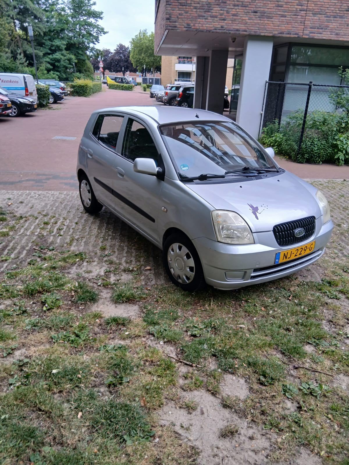 Kia KIA 2005 Grijs, Auto's, 65 pk, 836 kg, 400 kg, 19 km/l