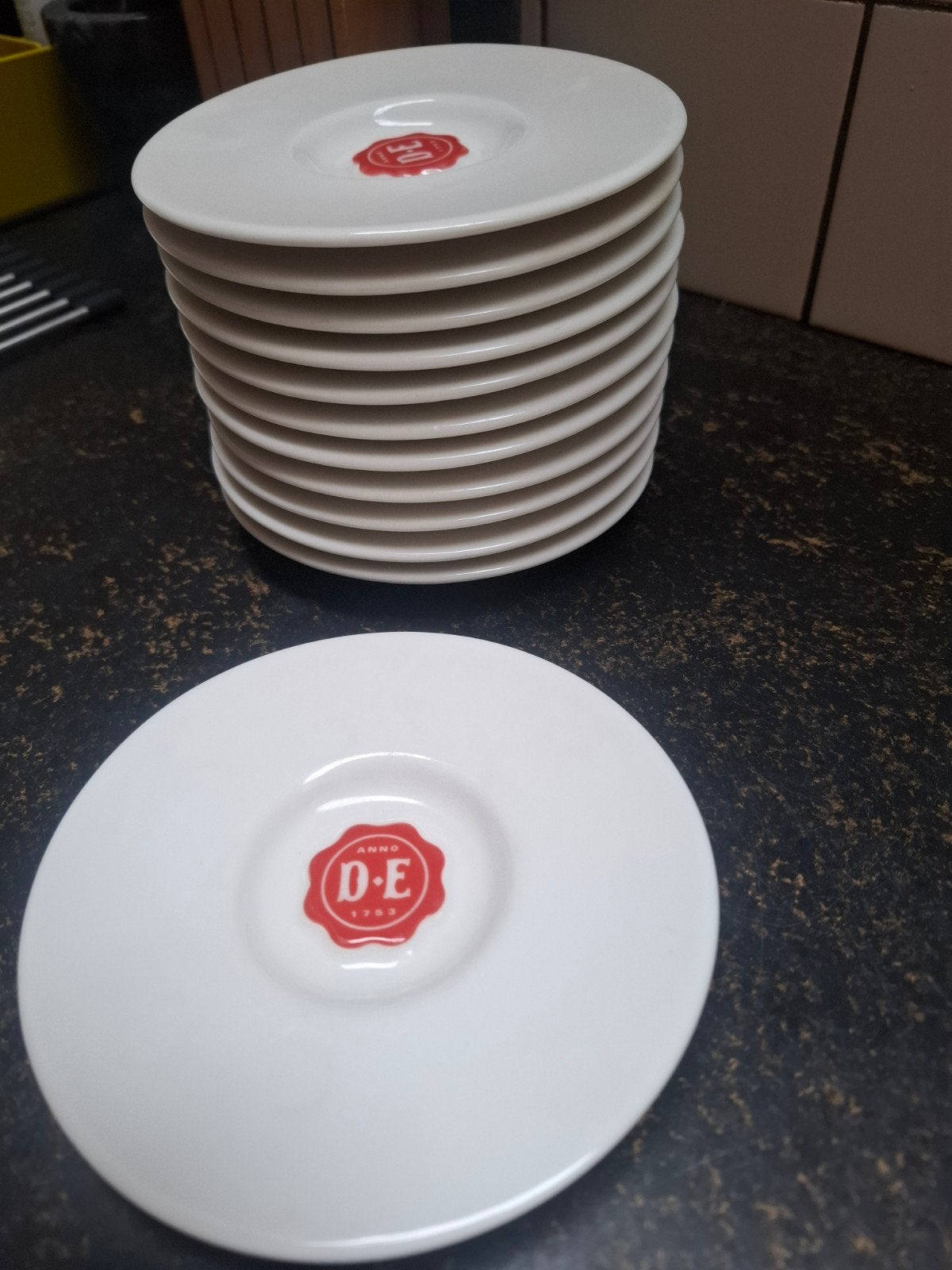 12 Douwe Egberts schotels, Ophalen of Verzenden