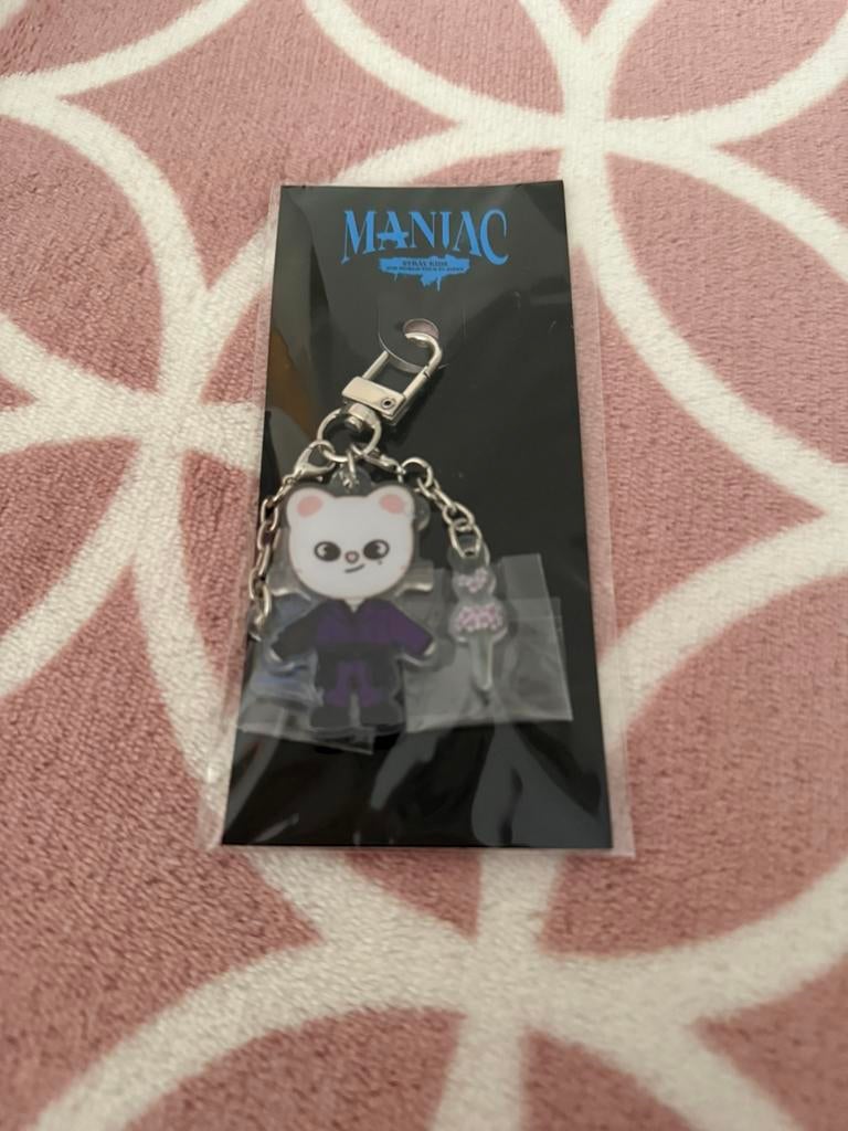 Stray Kids SKZOO Maniac in Japan Jiniret Key Ring, Ophalen of Verzenden, Nieuw, Foto of Kaart