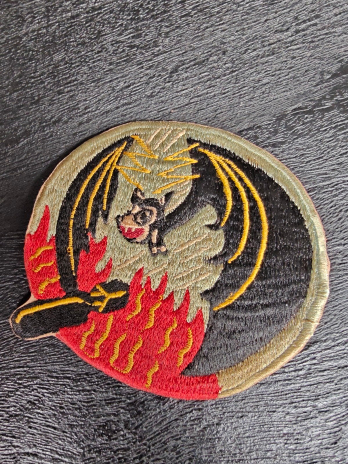 Patch remake WW 2 US VPB-15 Patrol Bombing Squadron jaren 80, Ophalen of Verzenden, Luchtmacht, Amerika, Embleem of Badge