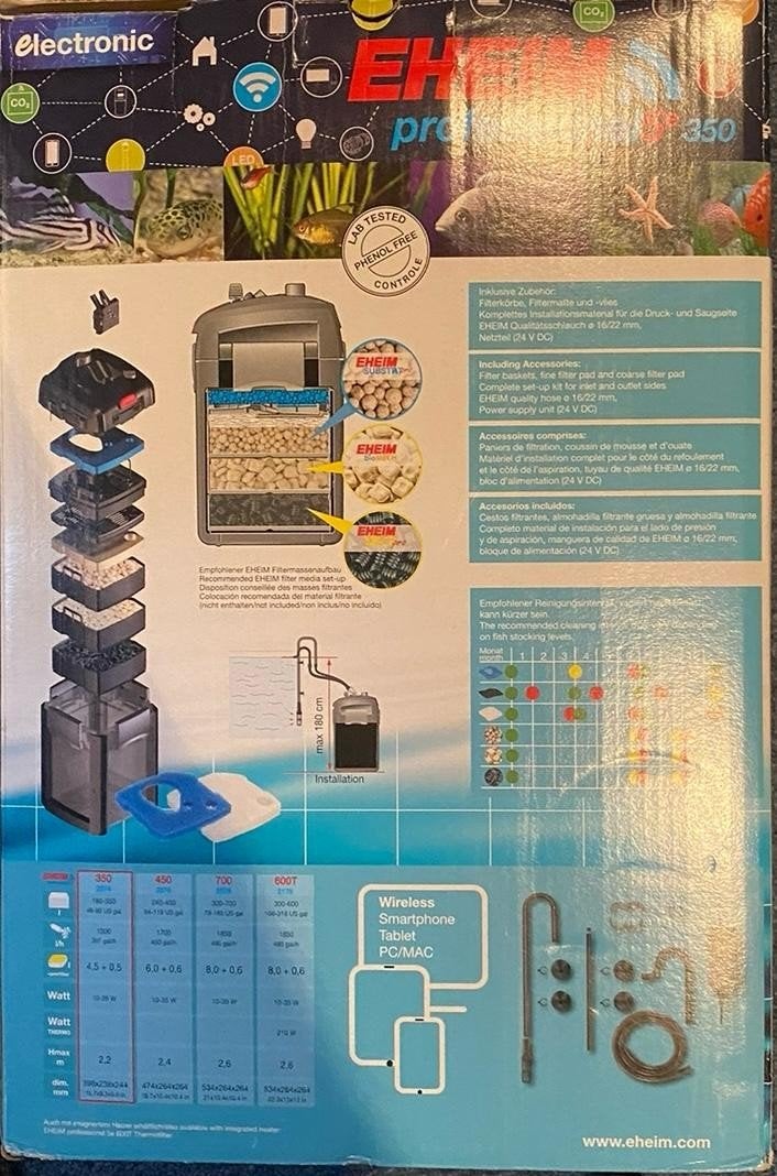 eheim 5e 350, Ophalen, Nieuw, Eheim, App-bediening