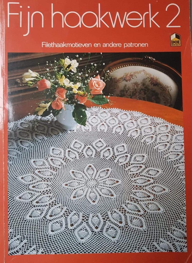 Fijn Haakwerk en Fijn haakwerk 2 - H Lisman-Mijnhart, Hobby en Vrije tijd, Breien en Haken, Ophalen of Verzenden, Haken, Patroon of Boek