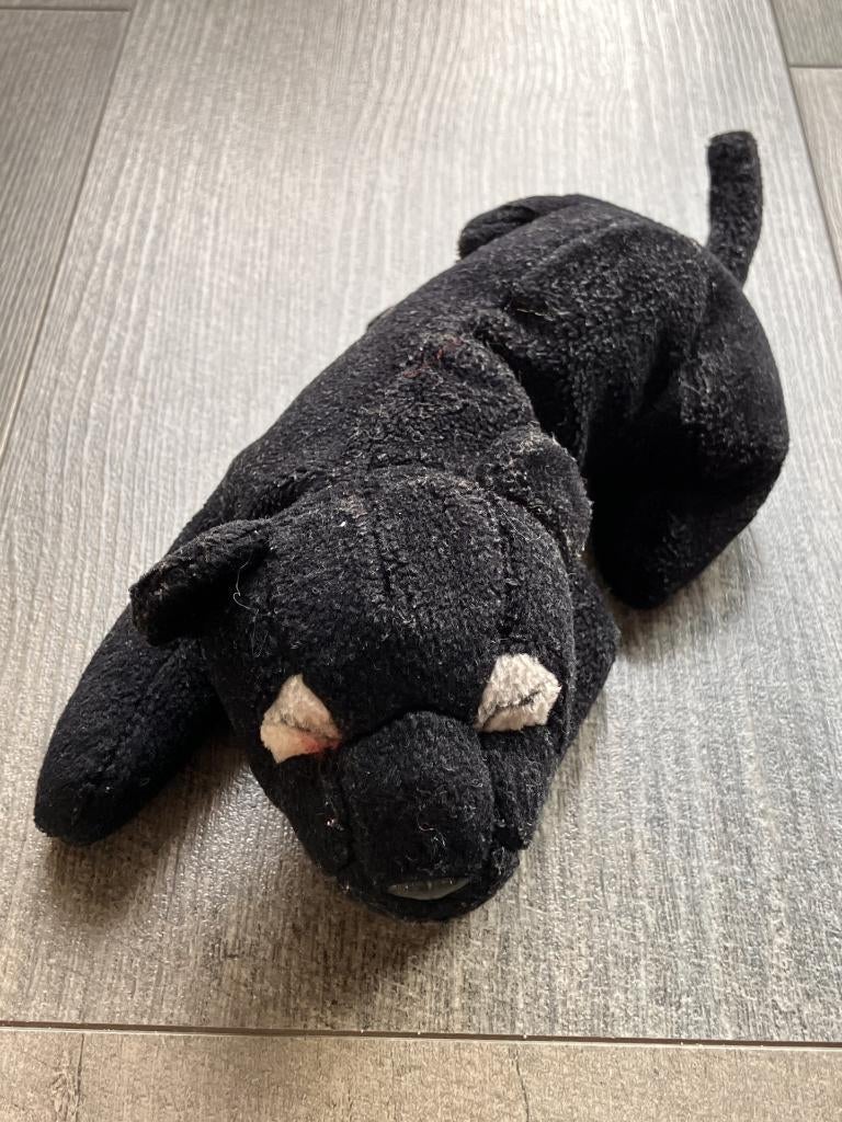 WWF Zwarte panter knuffel (20cm), Overige merken, Overige karakters, Overige typen, Zwart