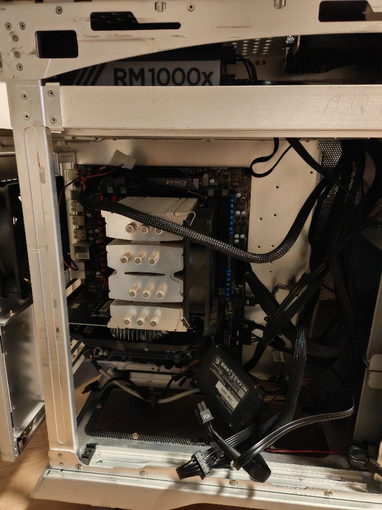 PC test bak  (zonder behuizing), Computers en Software, Desktop Pc's, Gebruikt, 3 tot 4 Ghz, SSD, 8 GB, Ophalen