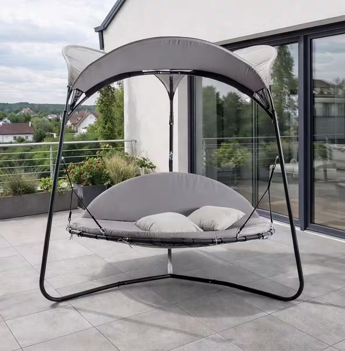 Leco Tuinligstoel Schommelbed Mareike, Ophalen of Verzenden, Nieuw