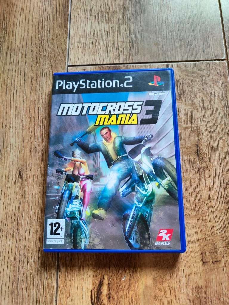 PS2 Spel - MotorCross Mania 3, 1 speler, Racen en Vliegen, Ophalen of Verzenden, Zo goed als nieuw