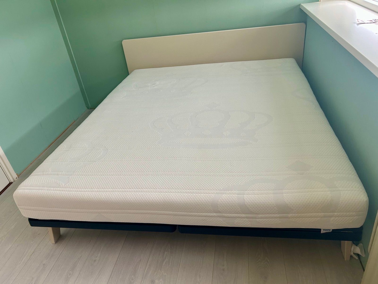 Auping Original bed met Adagio matras - 180x210 cm, Ophalen, Tweepersoons, Zo goed als nieuw, 180 cm
