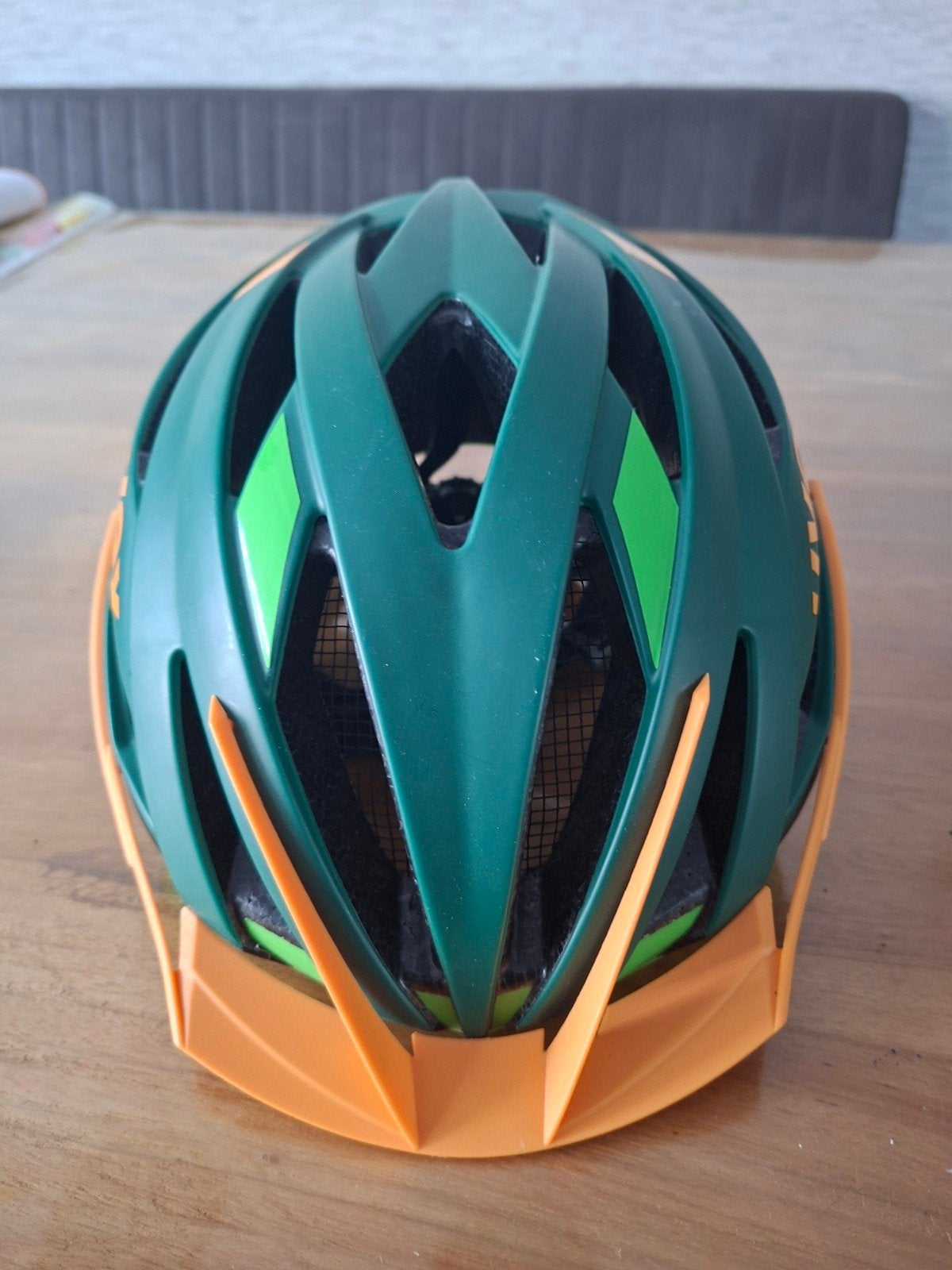 Uvex Ultra SNC Fietshelm - Groen/Oranje (58-61 cm), Ophalen of Verzenden, L, Heer of Dame