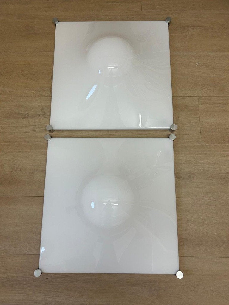 Martinelli Luce Bolla Plafondlamp 60 cm wit (2 stuks), Huis en Inrichting, Ophalen, Design, E27 (groot), Zo goed als nieuw