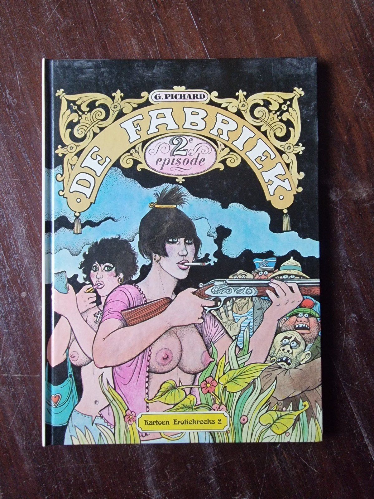 De Fabriek 2e Episode - G. Pichard - Erotische reeks, Boeken, Stripboeken, Eén stripboek, Ophalen of Verzenden, Gelezen, G. Pichard