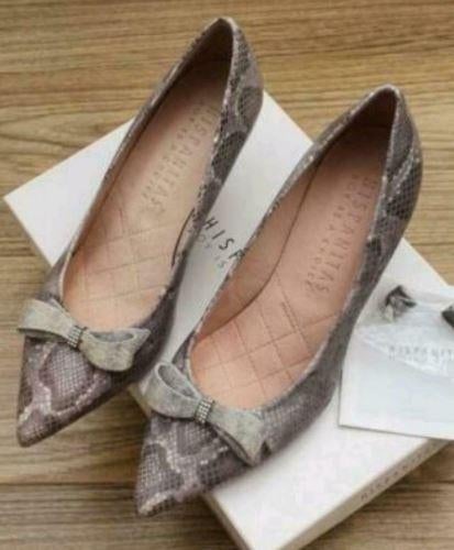 Hispanitas chique grijze pythonprint leren pumps 39 nieuw, Pumps, Hispanitas, Nieuw, Ophalen of Verzenden