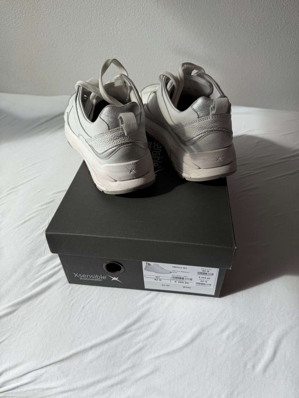 Xsensible sneakers, maat 42, breedte maat GX, Kleding | Dames, Schoenen, Verzenden, Nieuw, Wit, Sneakers of Gympen