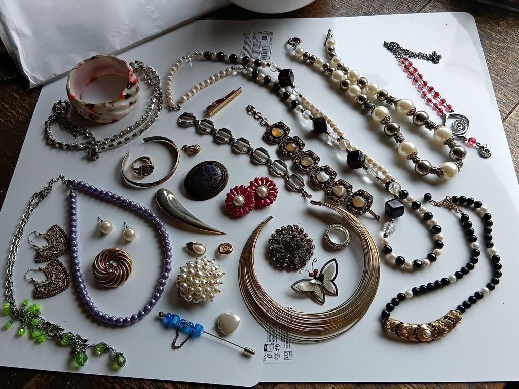 sieraden pakket  , diverse, Ophalen, Overige kleuren, Overige materialen
