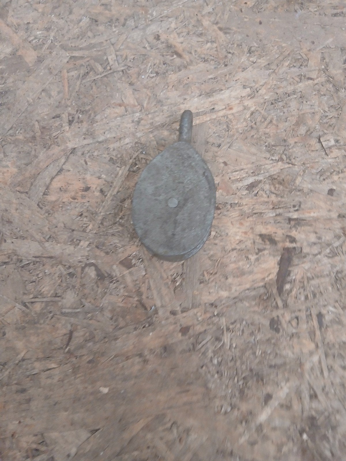 Kleine katrol - 8,5 cm lang, Ophalen of Verzenden