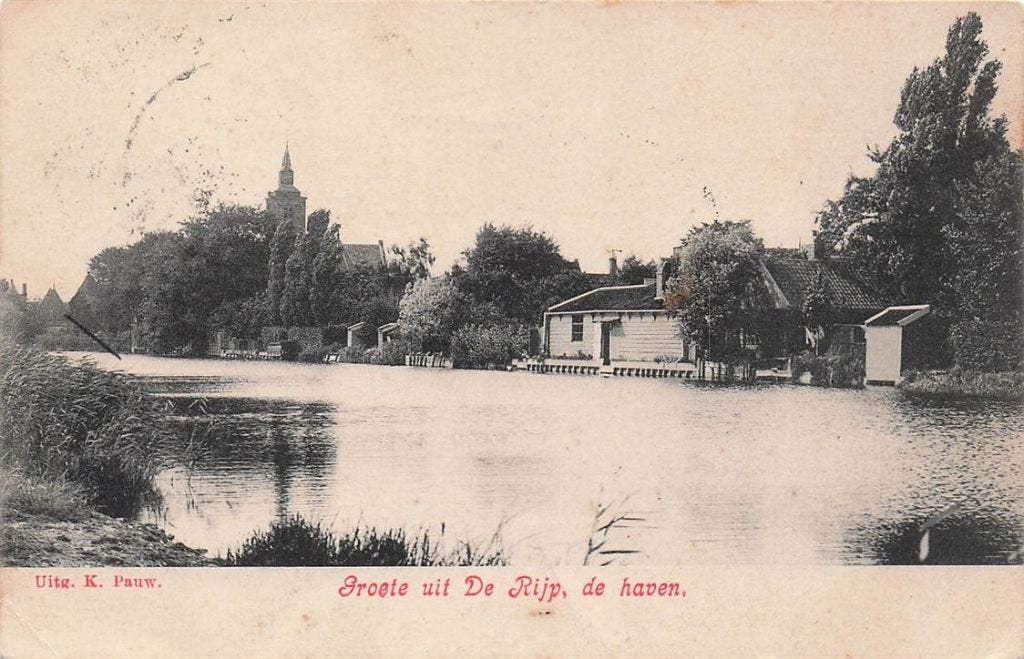 703-014-039 De Rijp De Haven, Verzenden, Voor 1920, Noord-Holland
