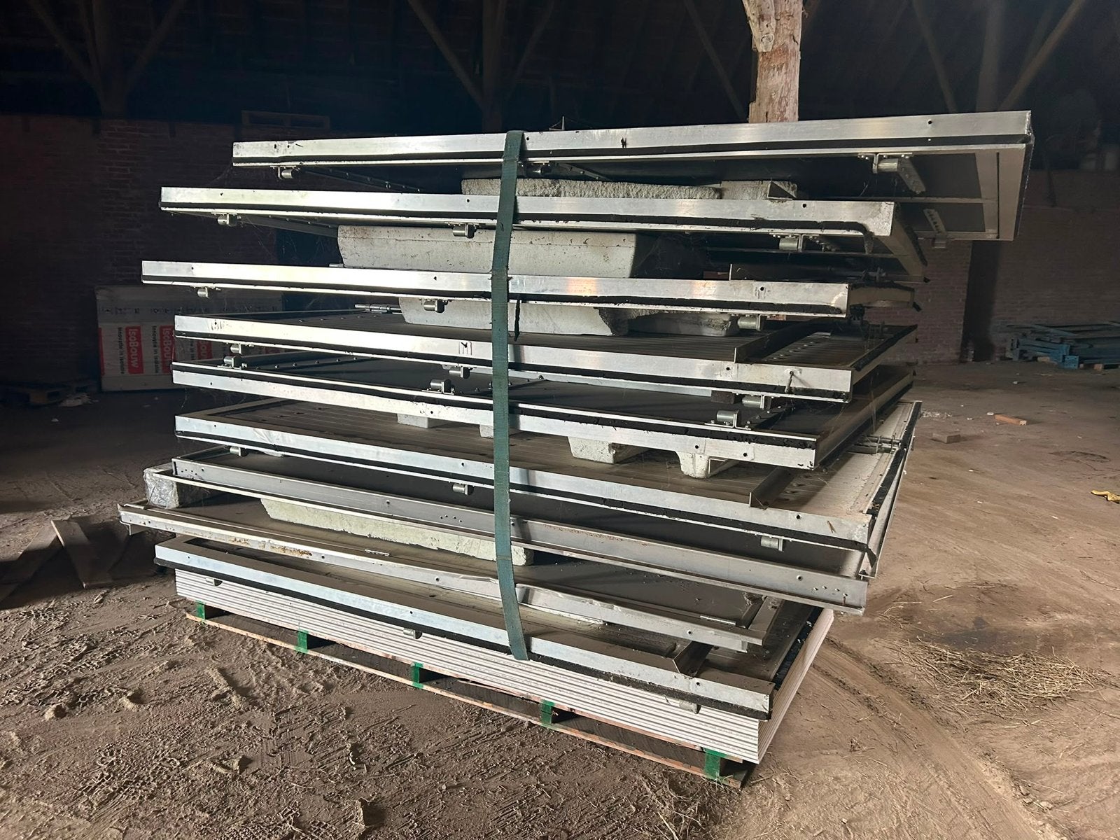 Partij mandeuren - Gebruikt, Doe-het-zelf en Verbouw, Ophalen, Gebruikt, 80 tot 100 cm, Garagedeur