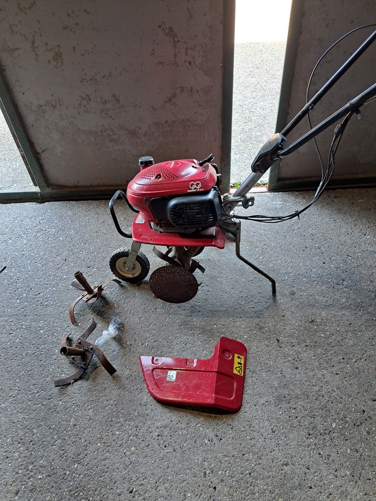 Honda F220 Tuinfrees - Prima machine, klaar voor gebruik, Ophalen, Cultivator, Honda