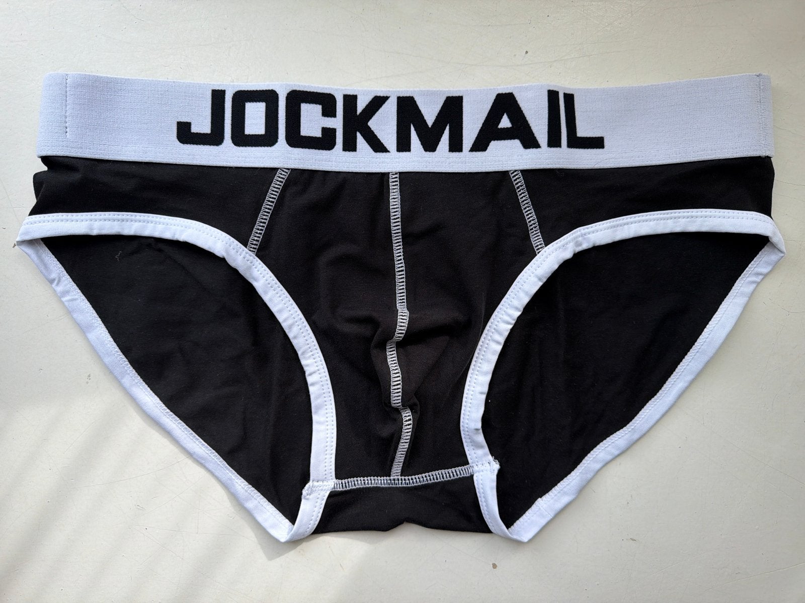 Jockmail Zwarte Slip  nieuw, maat XL (L), Kleding | Heren, Ophalen of Verzenden, Zwart, Slip