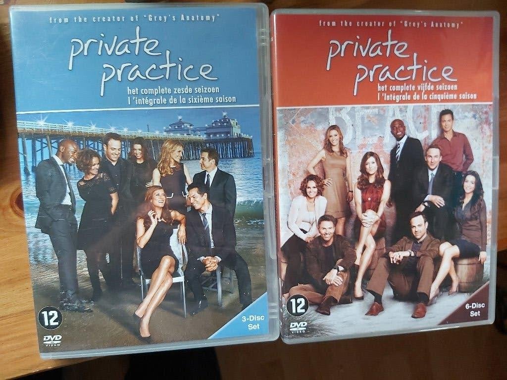 private practice  1  en 4, Nederlands, Ophalen of Verzenden, Seizoen 1, Gebruikt