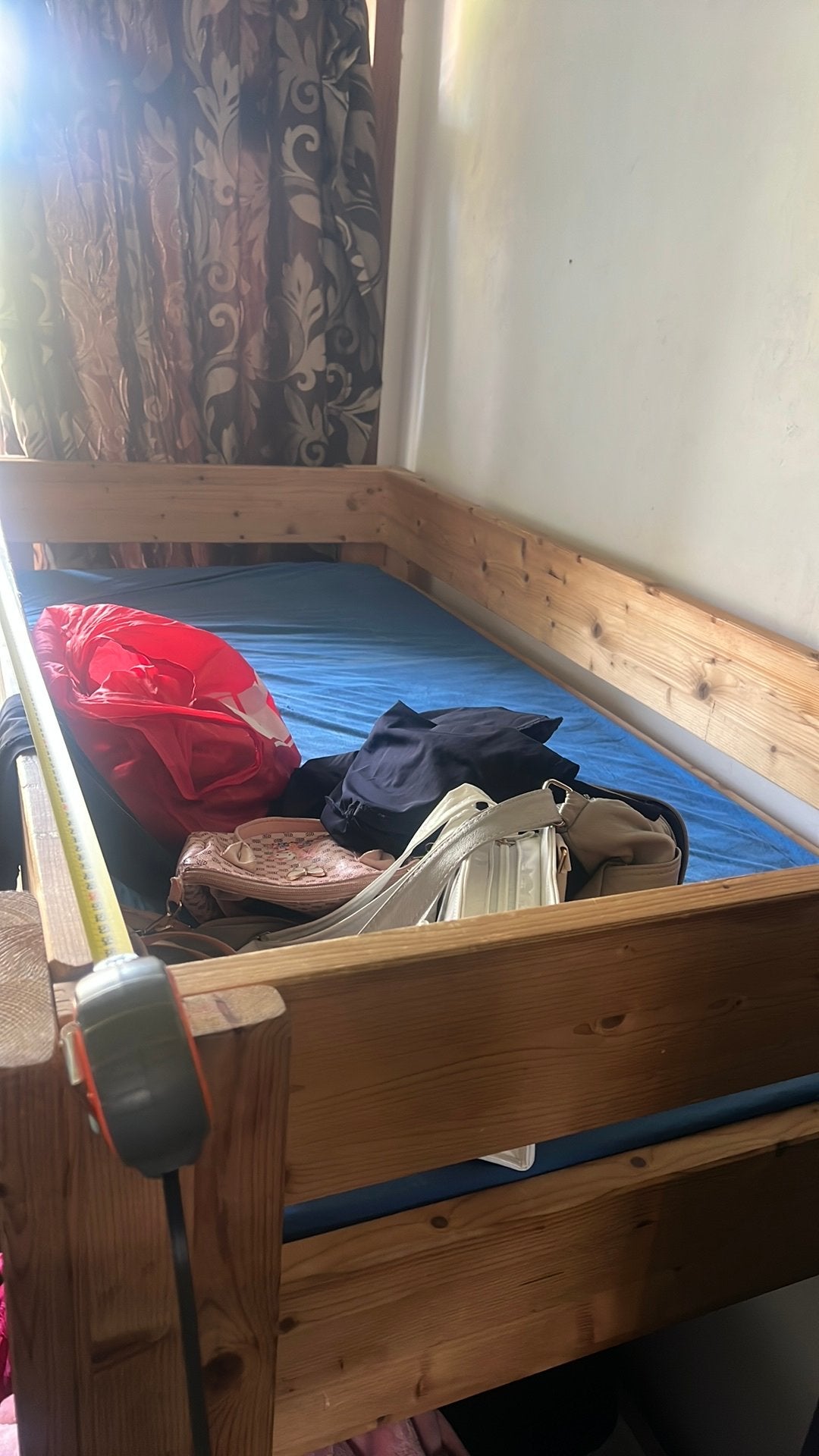 Tweepersoonsbed kinderbed gratis af te halen, Ophalen, Tweepersoons, Zo goed als nieuw, 160 cm