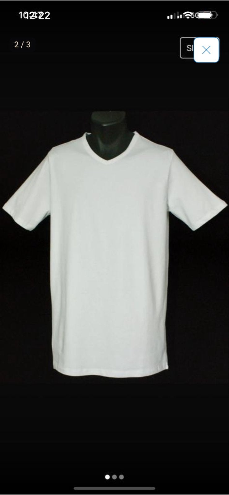 2-pack nieuwe extra lange T-shirts: diverse maten/kleure, Verzenden, Nieuw, Overige maten, Wit