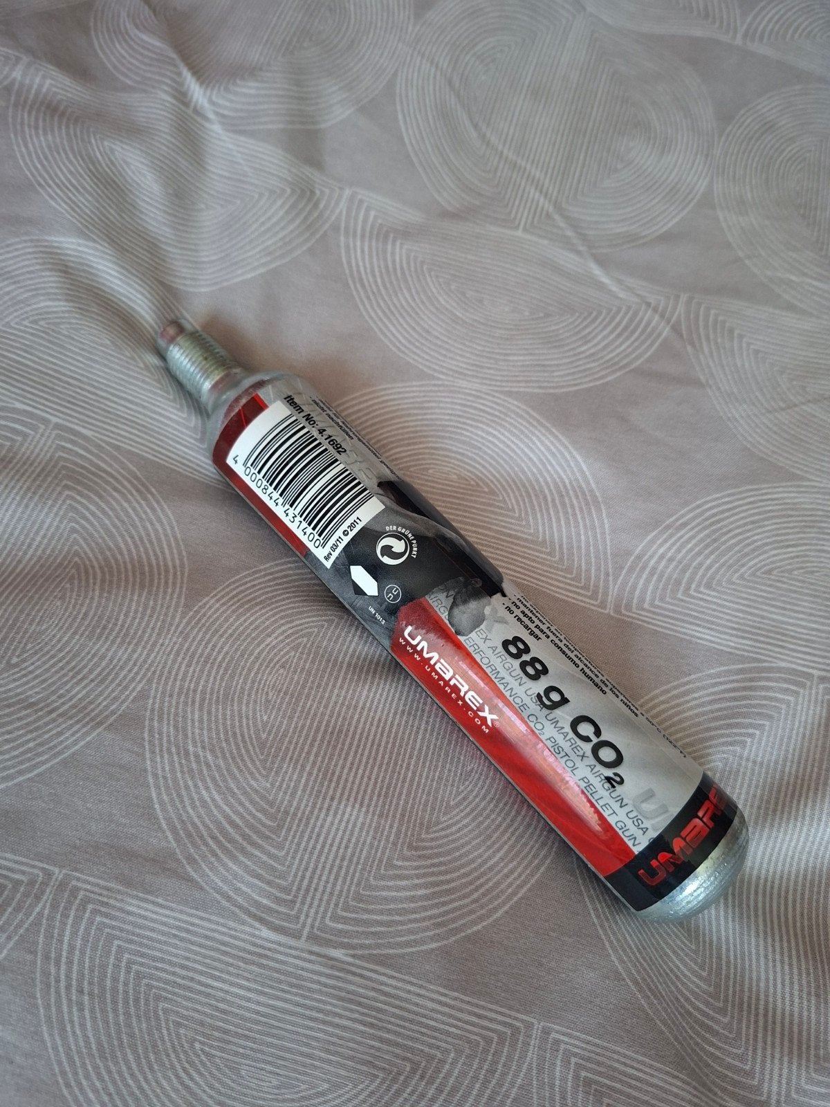 Umarex 88g CO2 capsule voor luchtbuksen/pistolen, Ophalen of Verzenden, Nieuw