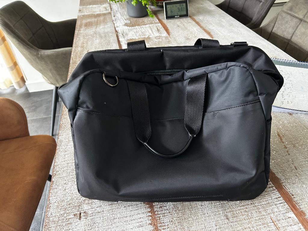 Travelbag, 40 tot 60 cm, Zwart, Zo goed als nieuw, 35 tot 55 cm