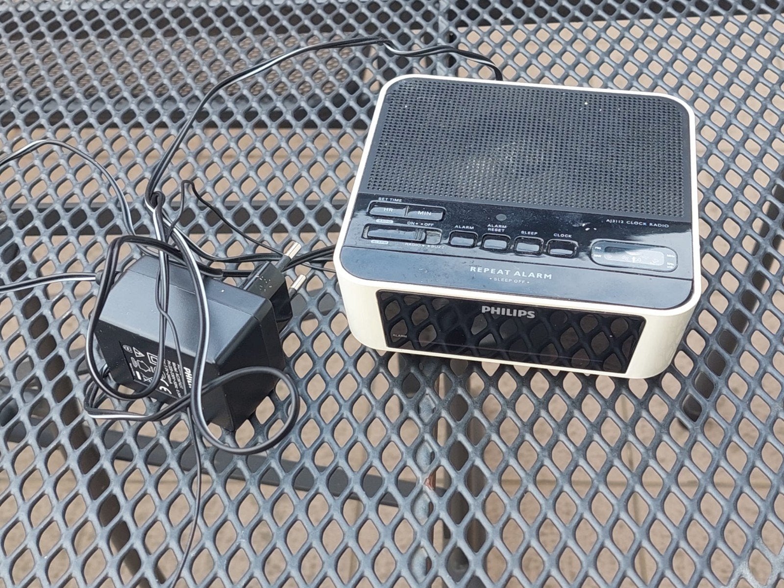 Philips AJ3116/12 Wekkerradio met Digitale Tuner, Audio, Tv en Foto, Ophalen of Verzenden, Gebruikt, Radio