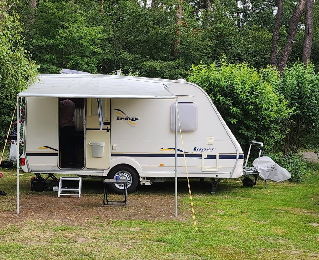 Caravan Sprite 410 super, Caravans en Kamperen, Lengtebed, Treinzit, Particulier, 4 tot 5 meter