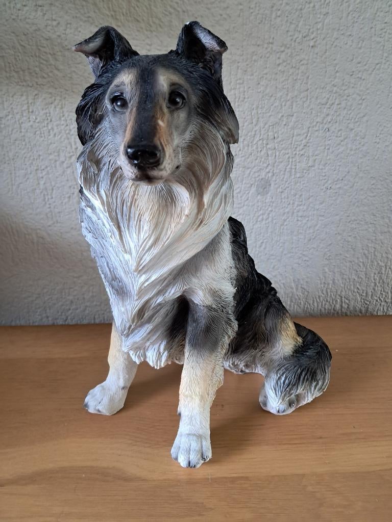 Mooi beeld van een shelty te koop, Verzamelen, Ophalen of Verzenden, Nieuw, Dier