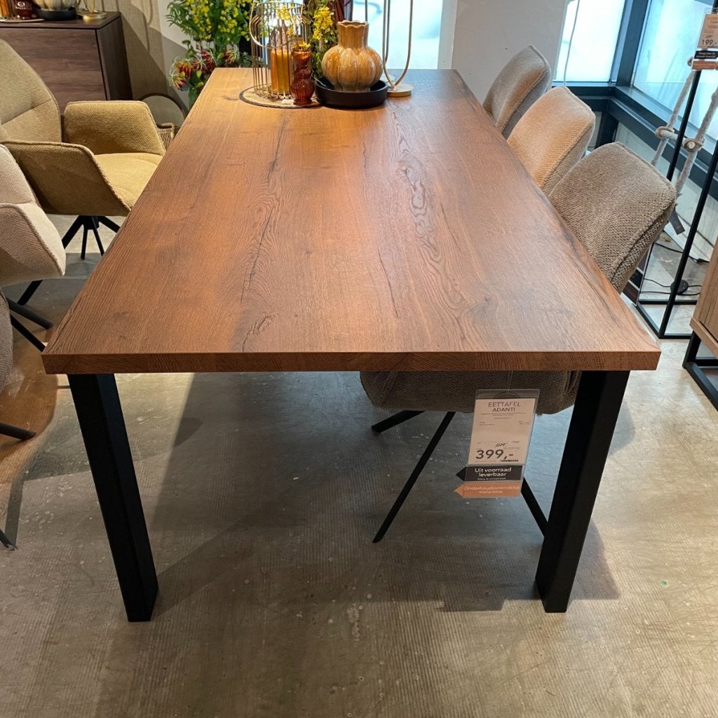 Adanti Eettafel 220x100cm - Pronto Wonen, Niet ingevuld, Niet ingevuld, Niet ingevuld