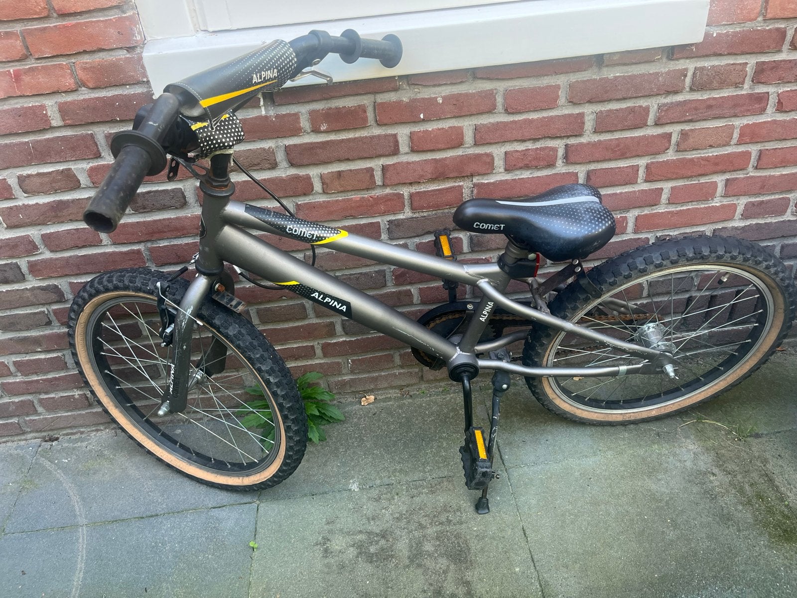 Alpina Comet kinderfiets - 20 inch, Ophalen, Gebruikt, Terugtraprem, 16 tot 20 inch