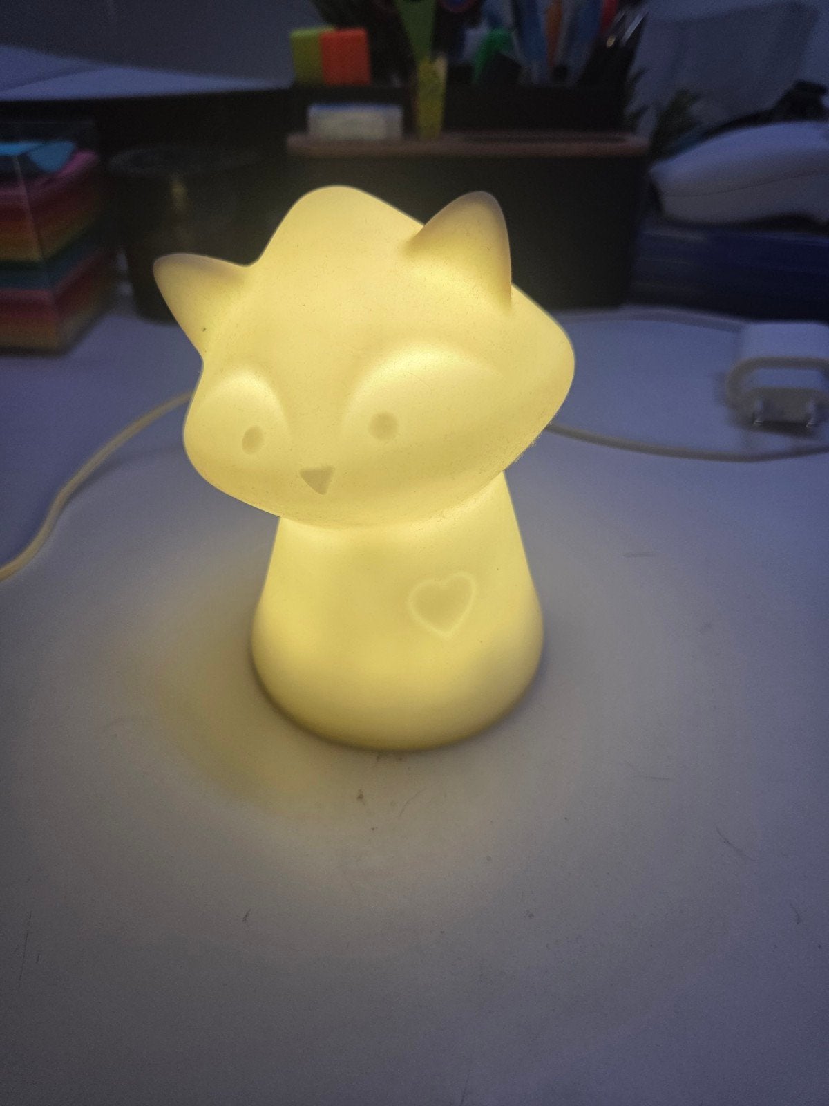 Vossen lampje, Kinderen en Baby's, Kinderkamer | Inrichting en Decoratie, Ophalen, Gebruikt, Lamp