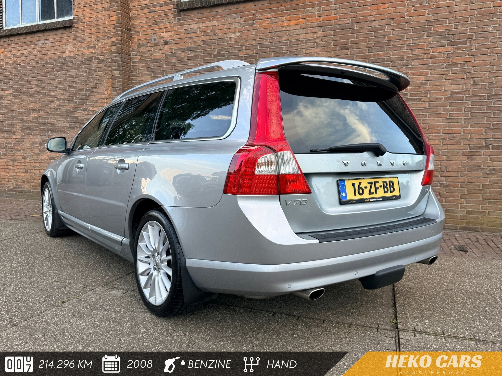 Volvo V70 2.5T Summum·Koppeling Vervangen·Leder· Memory·, Xenon verlichting, 2521 cc, Handgeschakeld, 93 €/maand