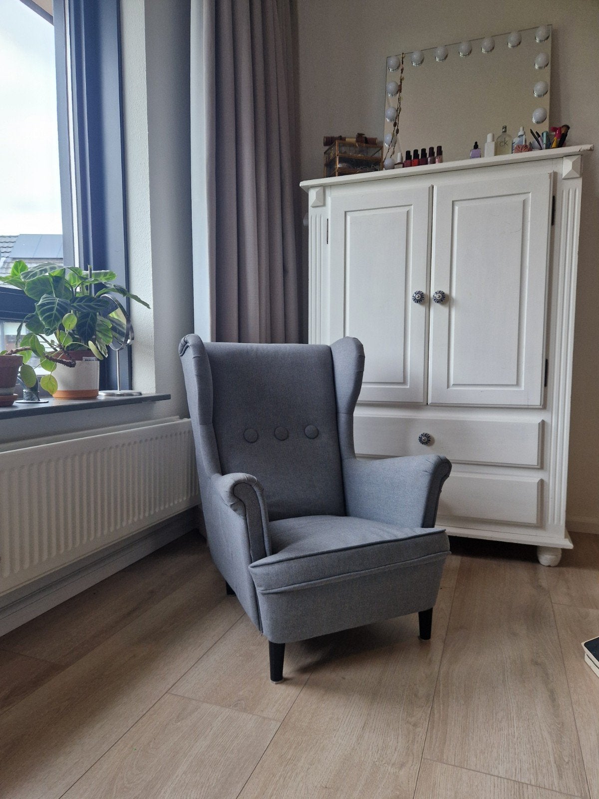 kinder fauteuil Strandmon grijs, Ophalen, Zo goed als nieuw, Stoel